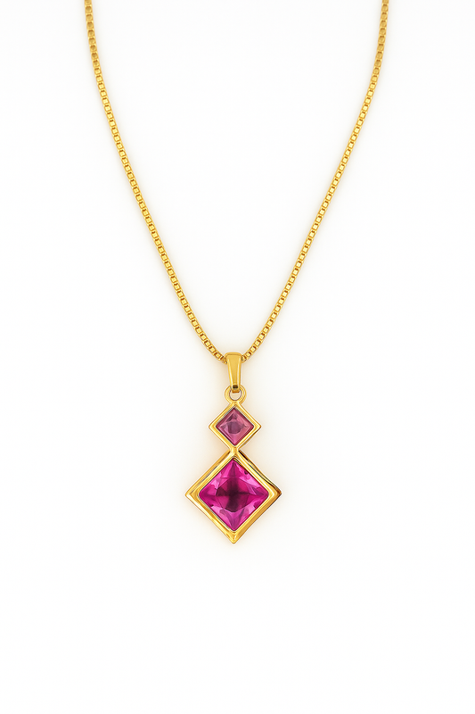 Amethyst Dream Pendant (Pink)