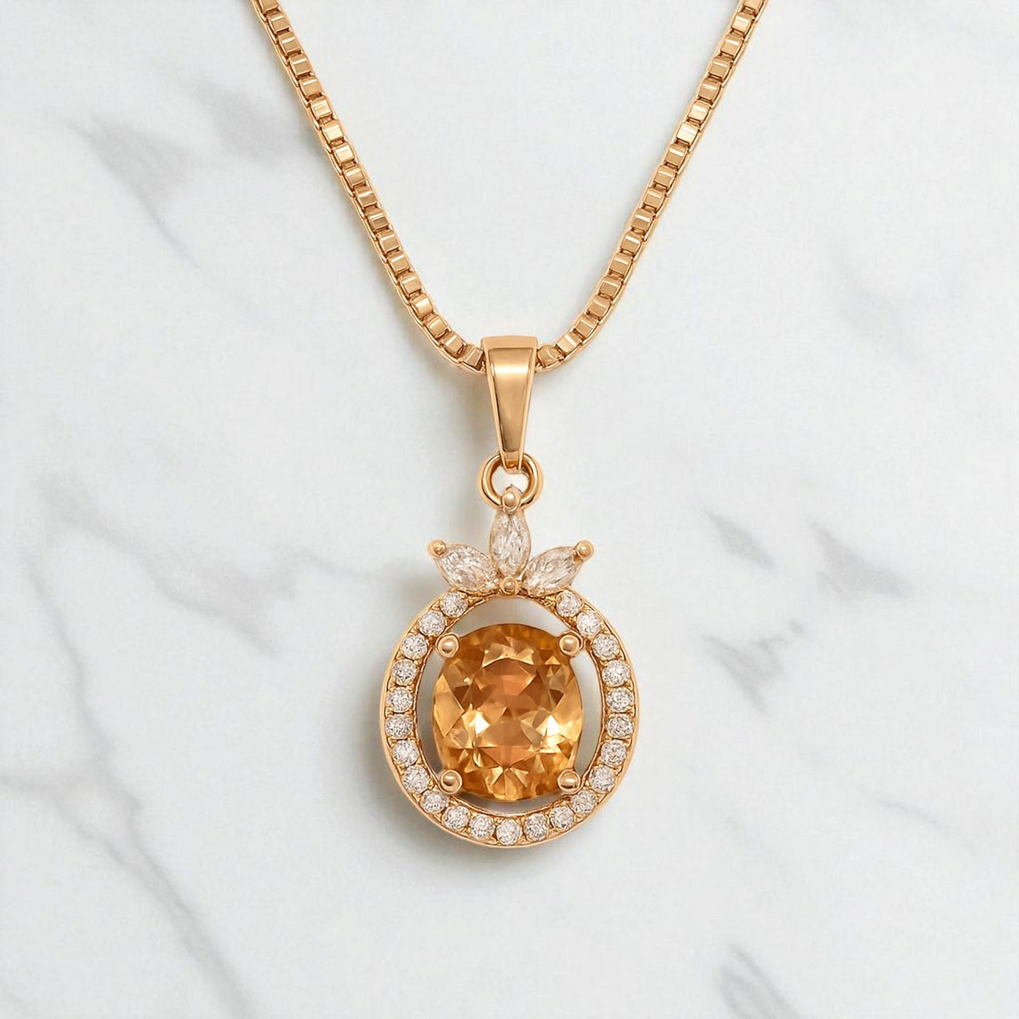 🌟 Golden Glow Pendant