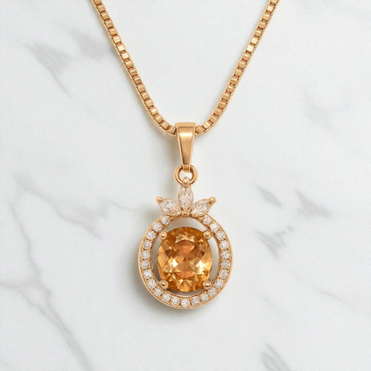 🌟 Golden Glow Pendant