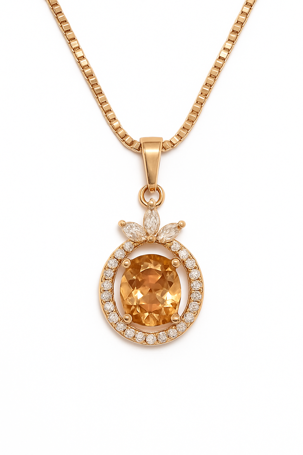🌟 Golden Glow Pendant