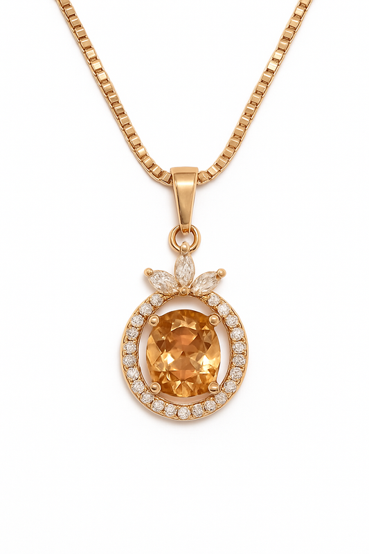 🌟 Golden Glow Pendant
