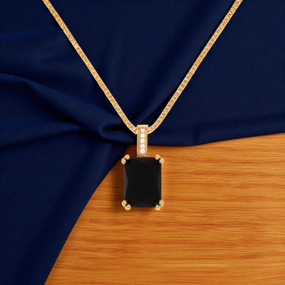 🖤 Midnight Elegance Pendant Necklace 🖤