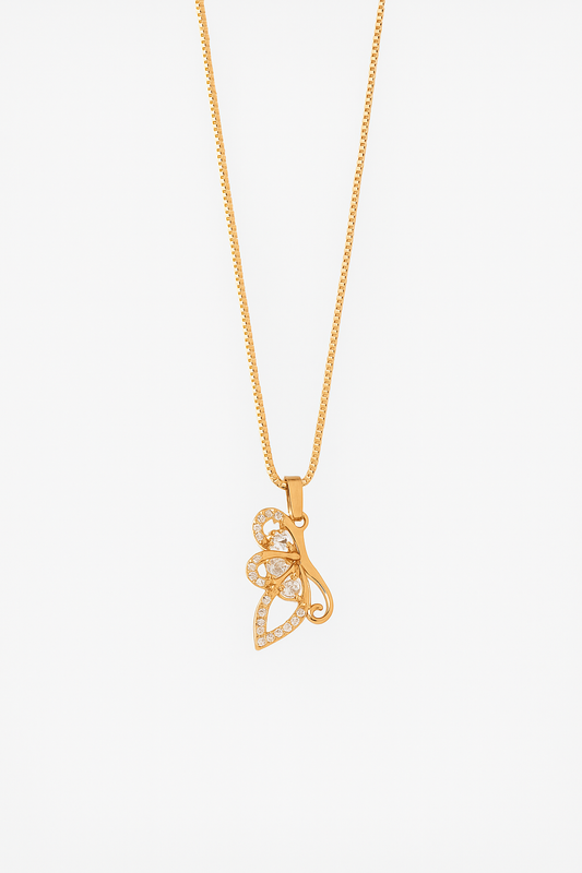 ✨ Golden Bloom Pendant Necklace ✨