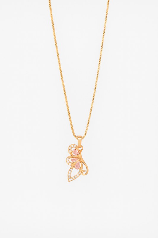 🌸 Blush Bloom Pendant Necklace 🌸
