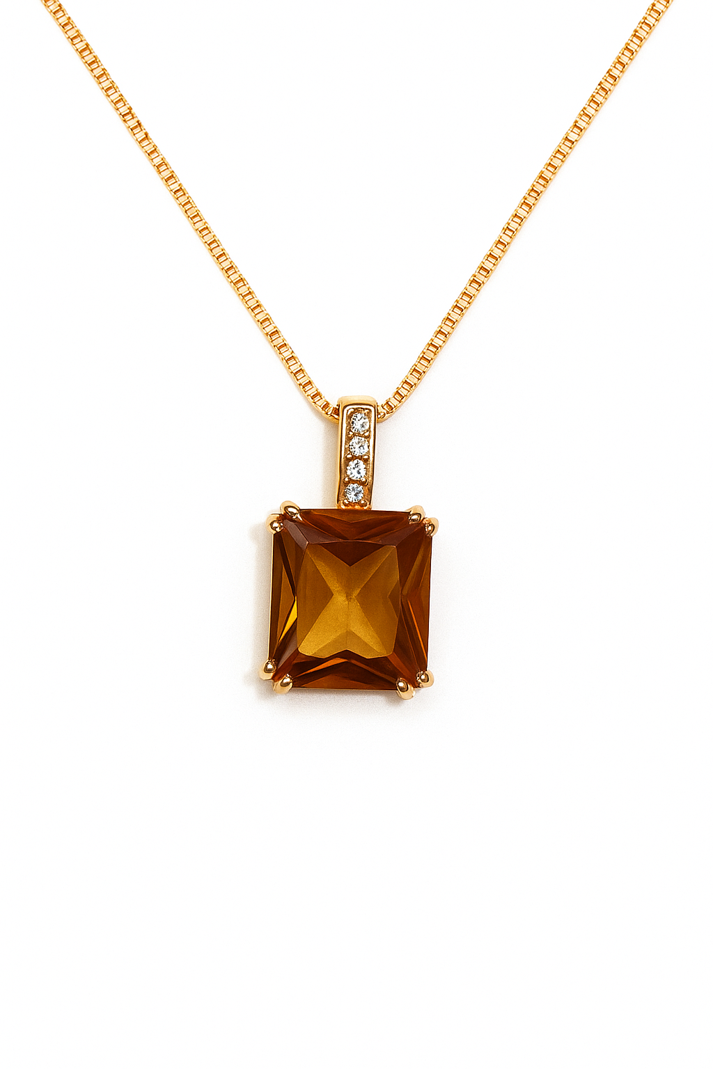 Golden Ember Pendant