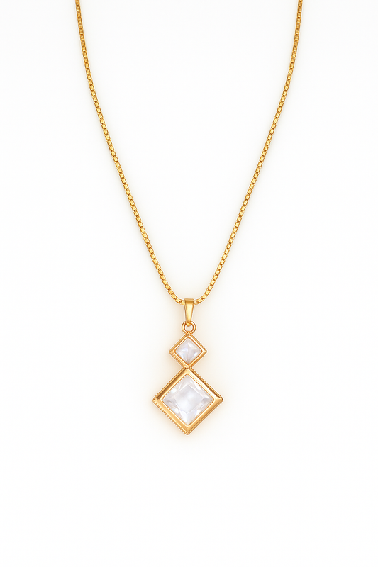✨ DC Crystal Cascade Necklace ✨