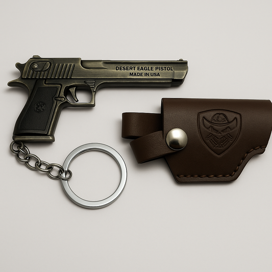 Desert Eagle Pistol Keychain
